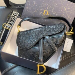 Christian Dior Saddle Oblique Bag
