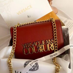 Versace Couture Logo Lock Sling Bag