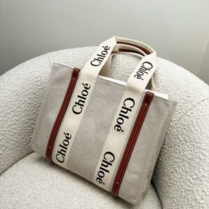 Chloe Canvas Tote Bag
