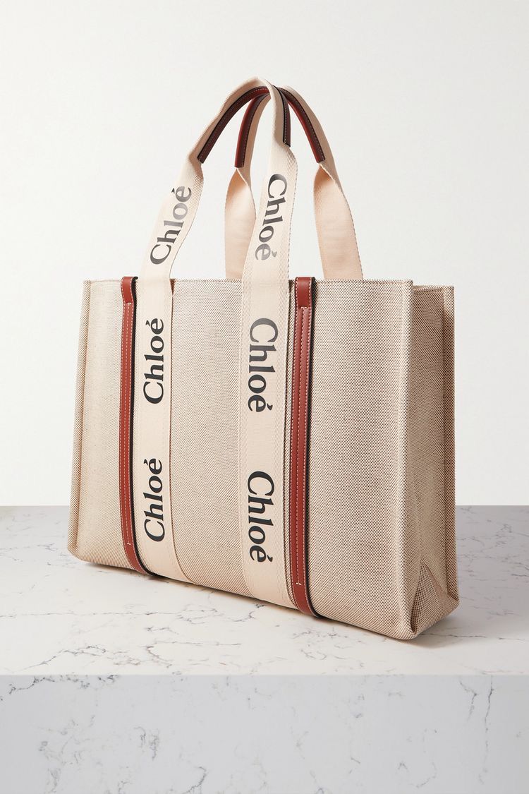 Chloe Canvas Tote Bag - Skyler Fashion