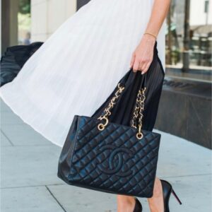 Chanel Classic Gst Caviar Tote Bag