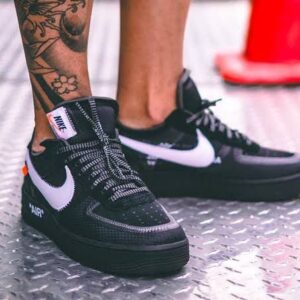Nike Air Force One Off White Sneakers For Men