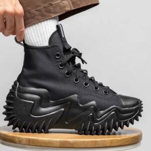 Converse Run Star Motion Triple Black High Ankle Sneakers