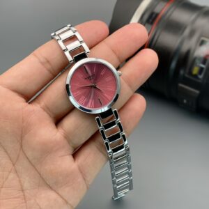 Tissot Ts Premium Silver Pink 35mm Quartz MovementWoMen’s Watch