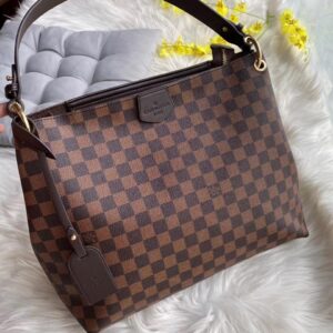 Louis Vuitton Graceful MM Tote With Strap Women Handbag