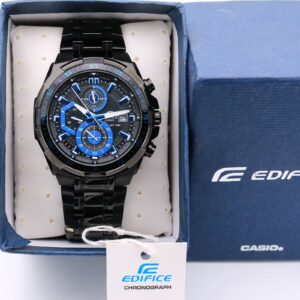 Casio Edifice EFR-539BK Premium Stainless Steel 43mm Chronograph Quartz Movement Men’s Watch