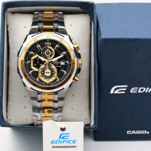 Casio Edifice EFR-539BK Premium Stainless Steel 43mm Chronograph Quartz Movement Men’s Watch