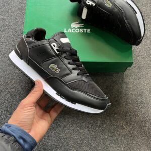 Lacoste Dualiste Slide Full Leather Upper Quality Men’s Sneakers