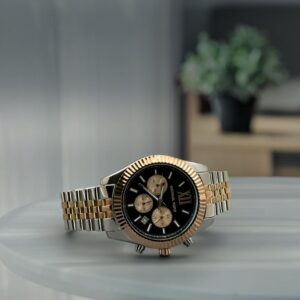 Michael Kors MK8580 Lexinton Rose Gold 44mm Chronograph Water Resistant Quartz Movement Men’s Watch