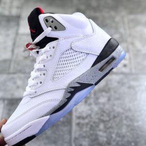 Nike Jordan retro 5 White Cement Men’s Sneakers