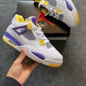 Nike Jordan 4 Lakers Home Sneakers for Men