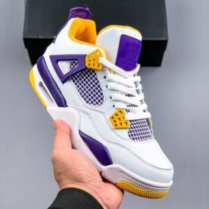 Nike Jordan 4 Lakers Home Sneakers for Men