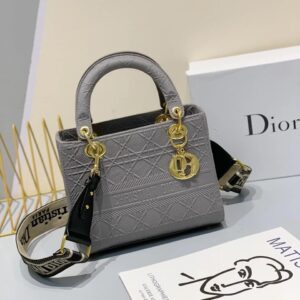 Dior Lady Self Embossed Handbag