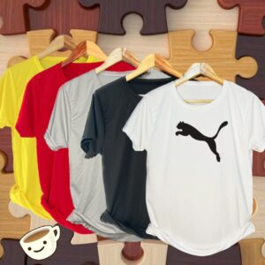 Puma Front Logo Dry-fit T-shirts