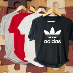 Adidas Front Logo Men’s Dry-fit T-shirts