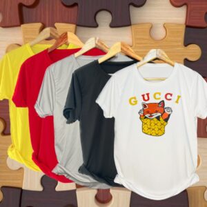 Gucci Cat Print Men’s Dry-fit T-shirts