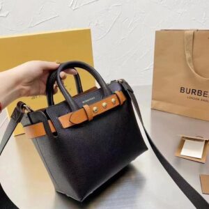 Burberry Small Triple Stud Belt Bag ( Black )