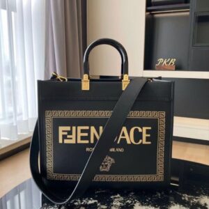 Fendi X Versace Fendace Tote Bag