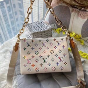 Louis Vuitton Coussin Multicolor Logo Shoulder Bag