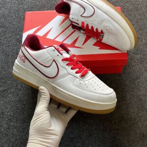Nike Air Force One Pepsi or Coca Cola Sneakers for Men