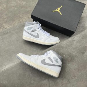 Nike Air Jordan retro mid neutral Gray Men’s Sneakers