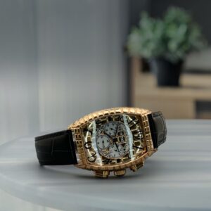 Franck Muller Geneve Premium Black 44mm Eta Machinery Men’s Watch