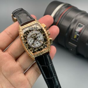 Franck Muller Geneve Premium Black 44mm Eta Machinery Men’s Watch