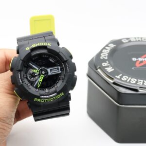 Casio G-Shock GA-110LN-8A Dual Colour Black Green Automatic Unisex Watch