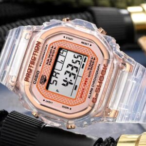 Casio G-Shock DW-5600BB-1 7AA Premium Quality Unisex Watch: Setting New Standards in Timekeeping Toughness with Shock Resistance, 200m Water Resistance, and Multi-Functionality