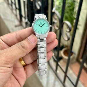 Daniel Wellington Iconic Link 28mm Timeless Elegance Watch for Her – DW00100208 with Stainless Steel Elegance, Original Quality