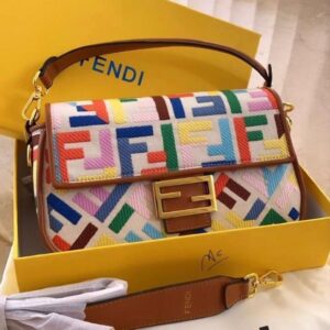 Fendi Baguette Handbags For Women With Brand Packing