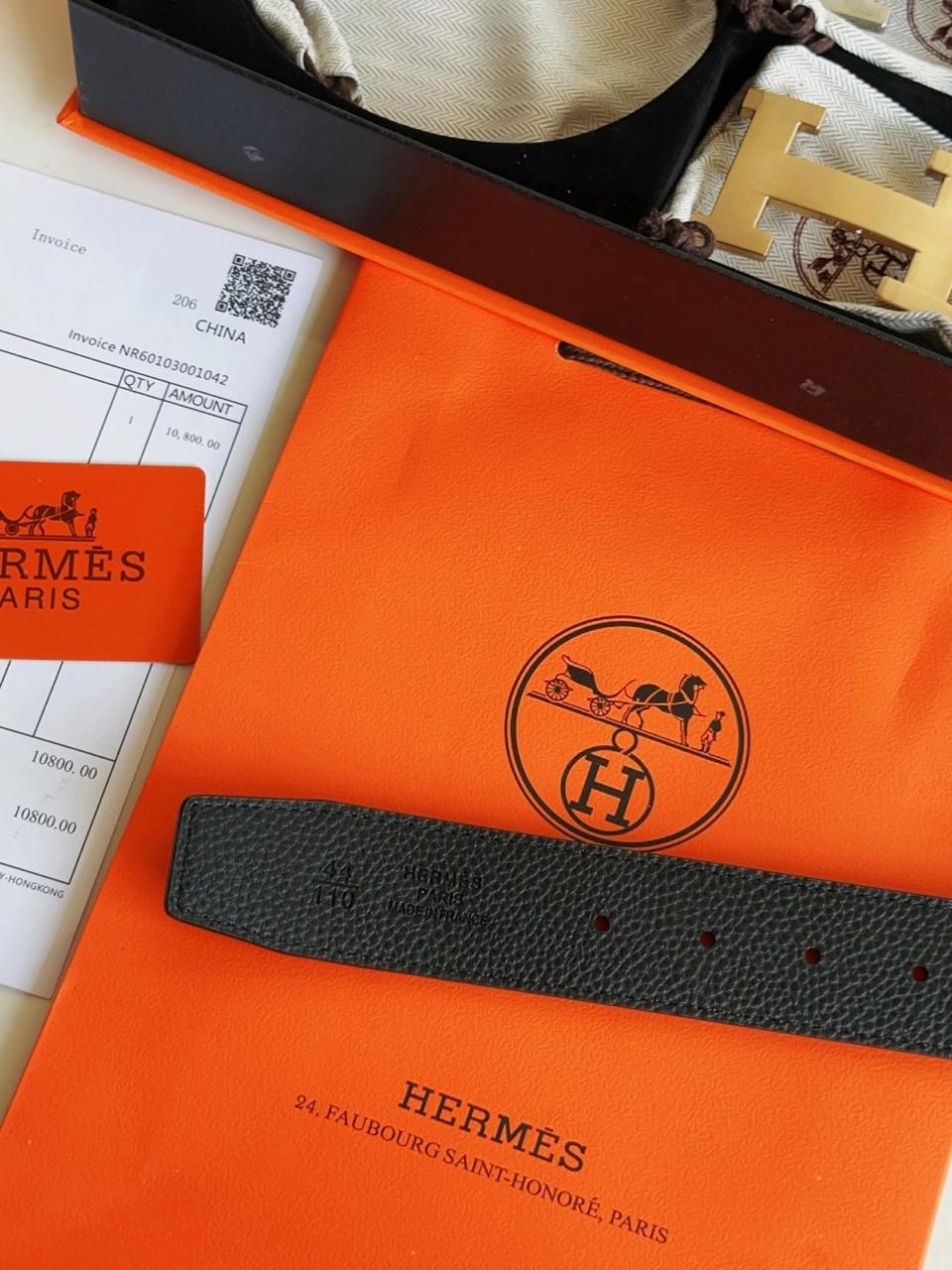 Hermes Belts With Double Buckles For Men - Image 6