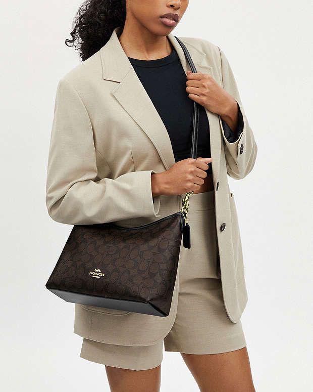 Coach Vintage Hobo Shoulder Bag - Image 7