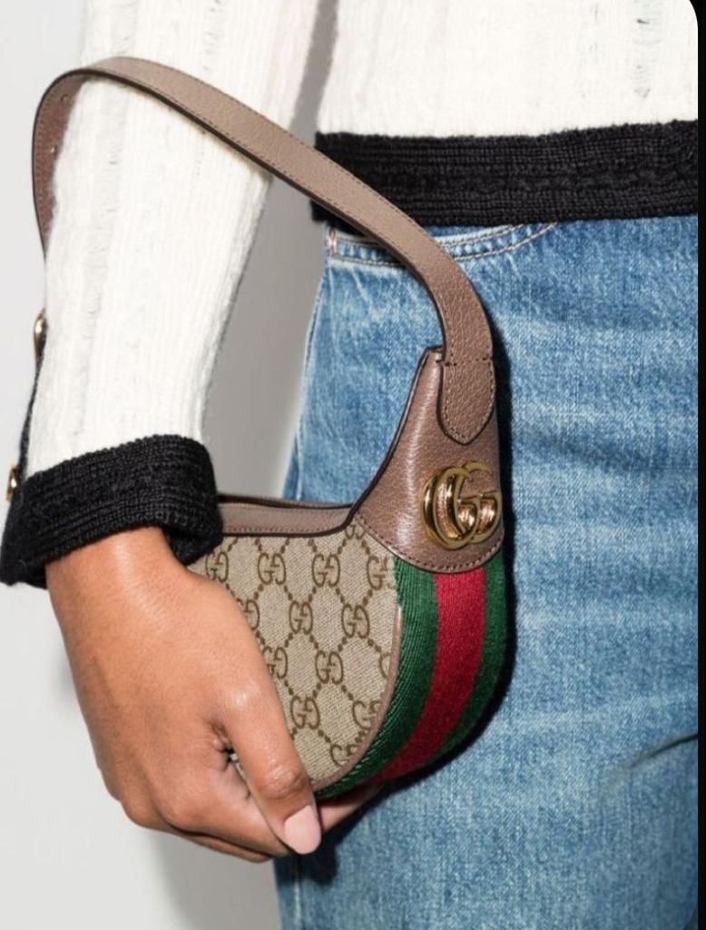 Gucci Ophidia Cone Gg Supreme Coated Canvas Bag - Image 7