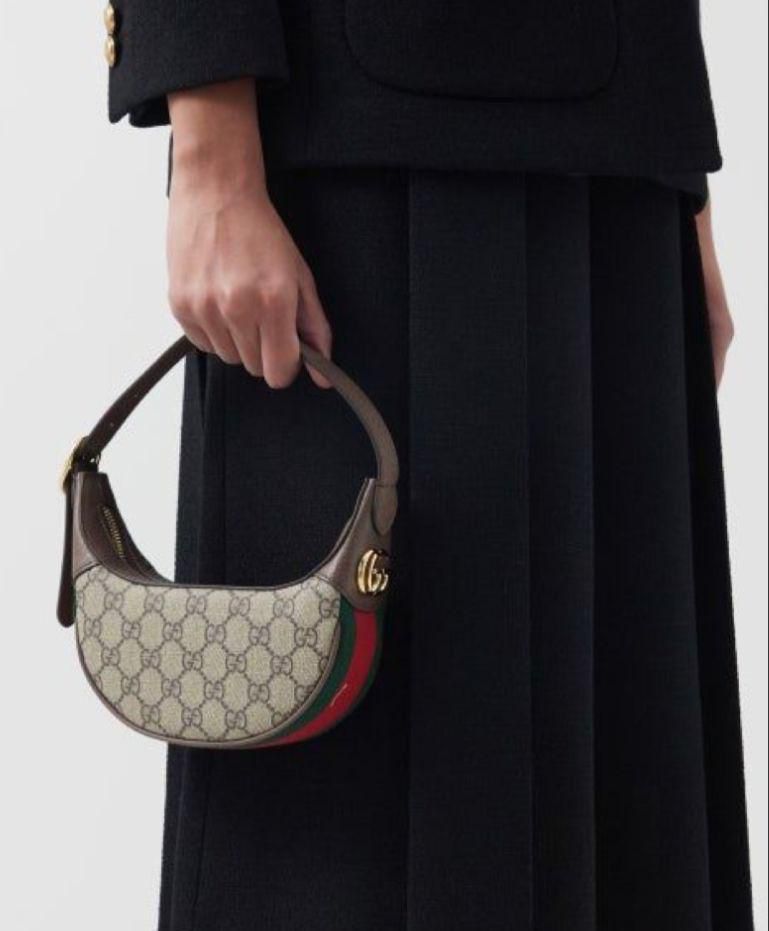 Gucci Ophidia Cone Gg Supreme Coated Canvas Bag - Image 6