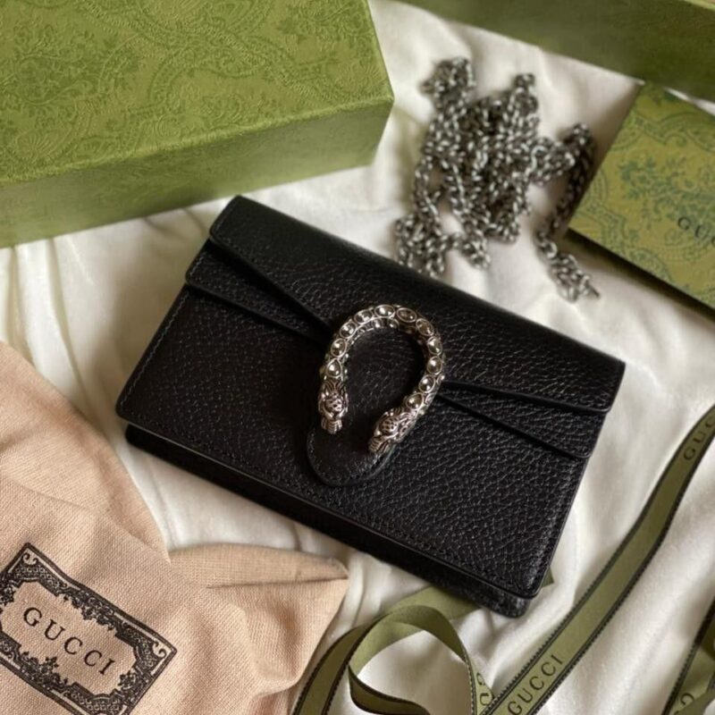 Gucci Dionysus Full Black Sling Bag