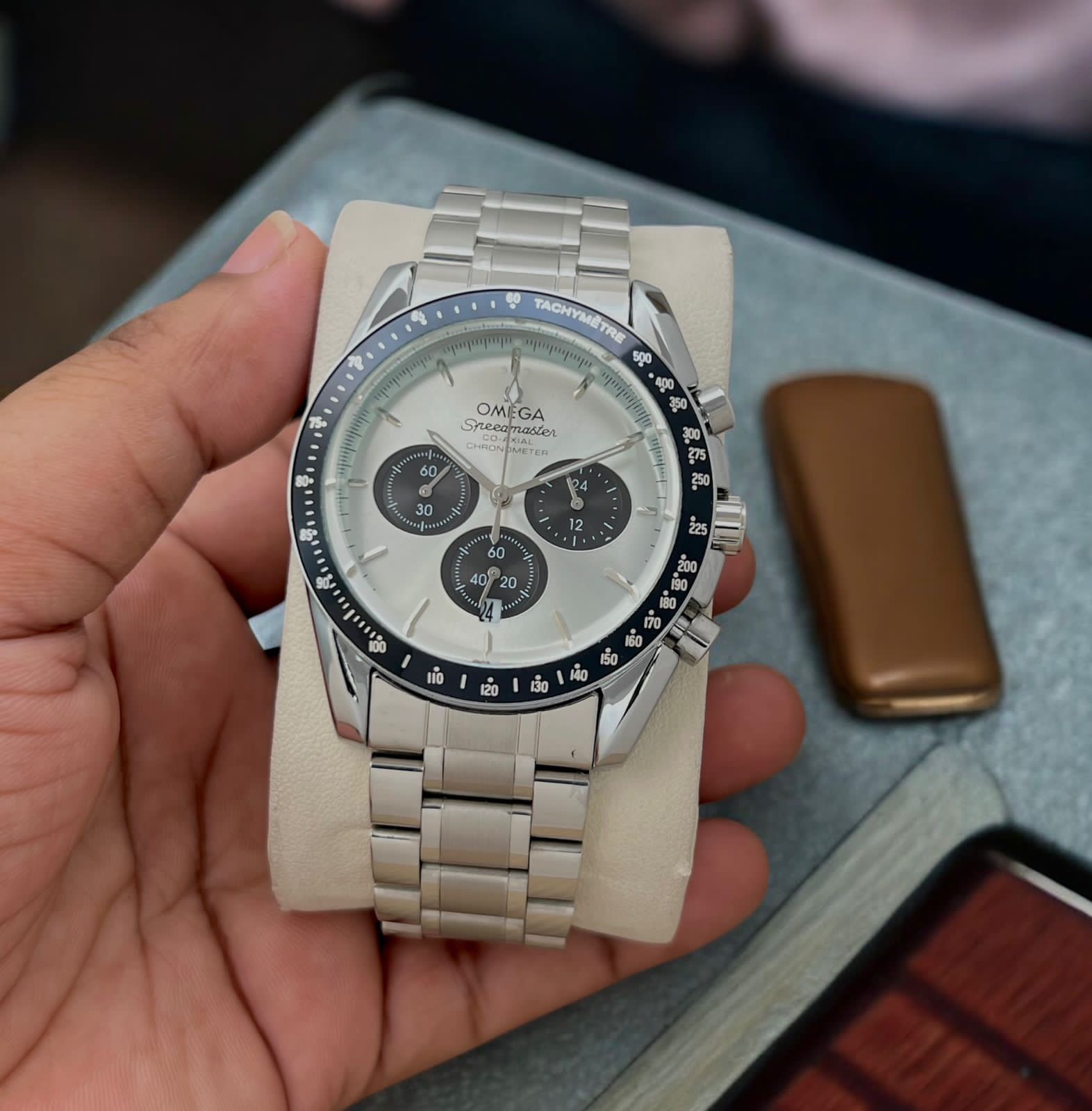 Omega Planet Ocean Chronograph Men's Watch 43mm - Image 4