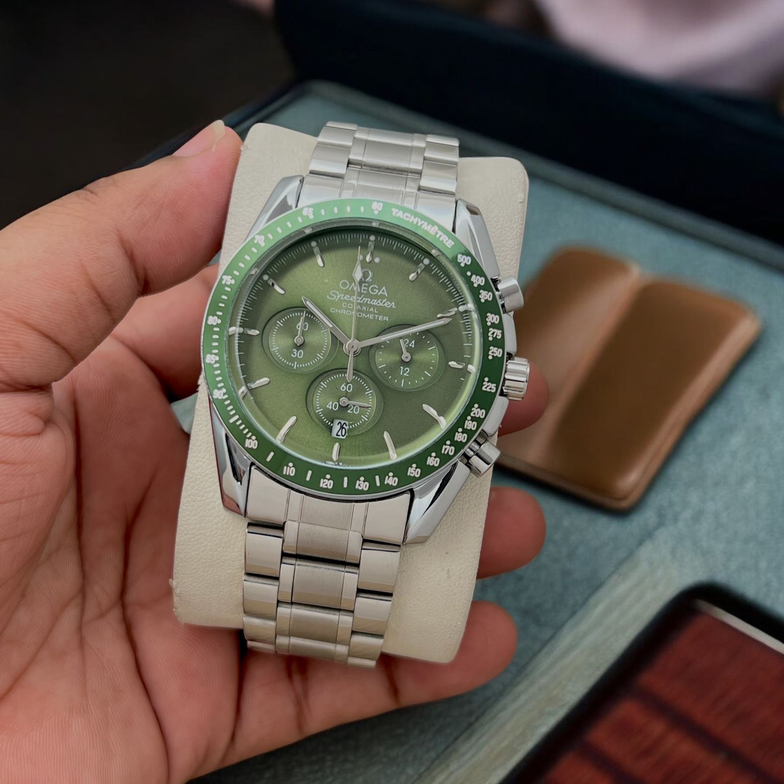 Omega Planet Ocean Chronograph Men's Watch 43mm - Image 6