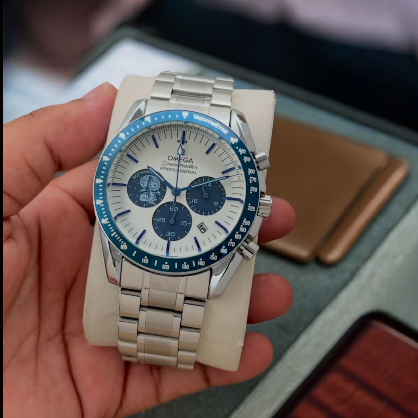 Omega Planet Ocean Chronograph Men's Watch 43mm