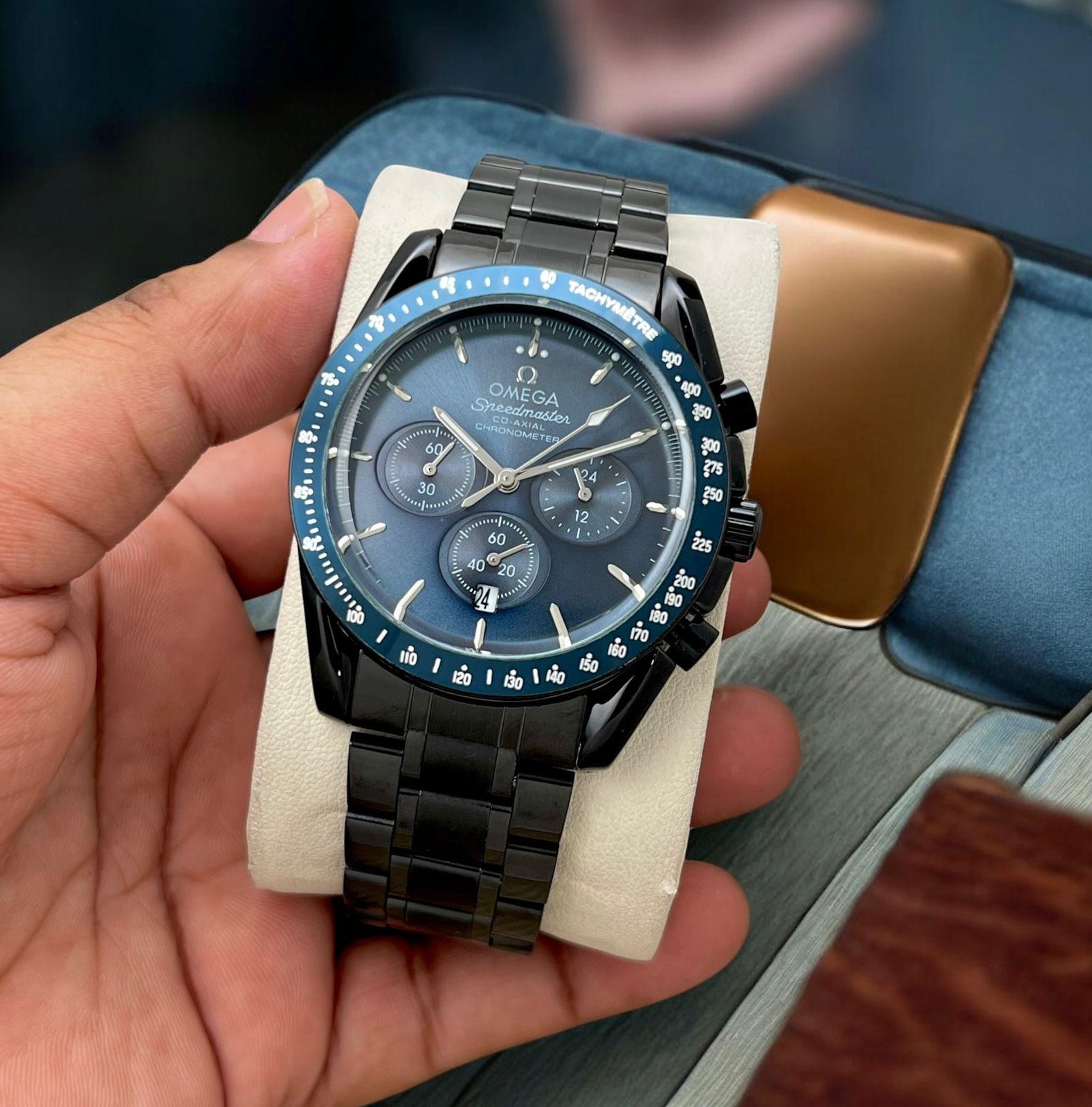 Omega Planet Ocean Chronograph Men's Watch 43mm - Image 8