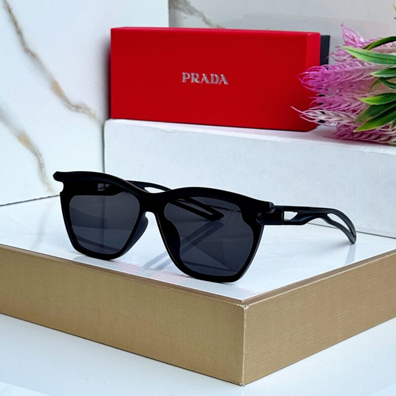Prada Square Sunglasses with Geometric Frame