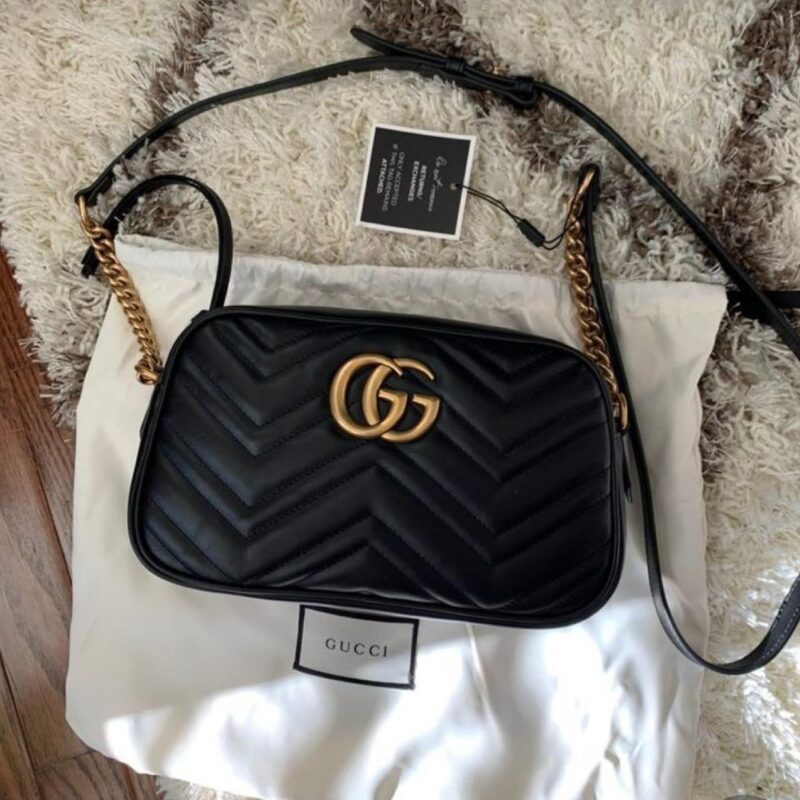 Gucci GG Marmont Quilted Shoulder Bag