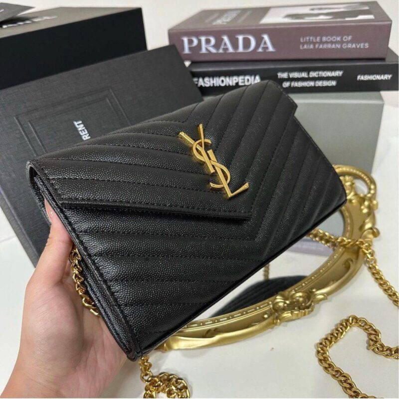 YSL Saint Laurent LouLou Quilted Leather Sling Bag