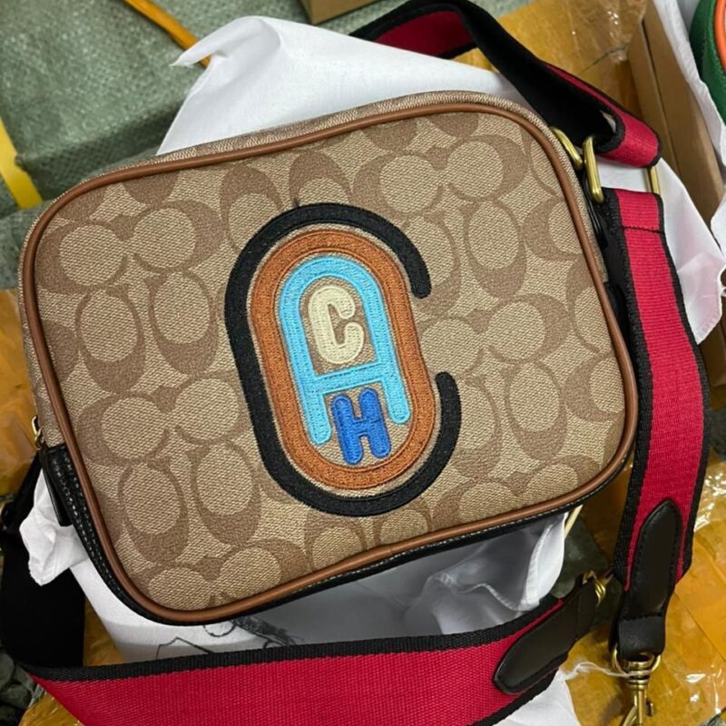 Coach C Patch Camera Bag for Unisex