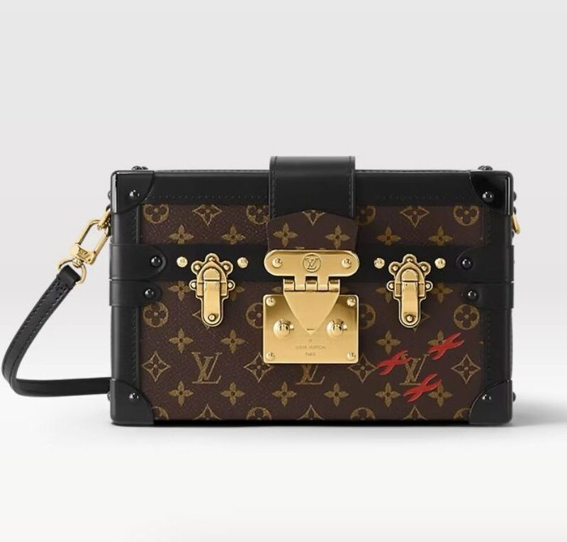 Louis Vuitton Petite Malle East West Monogram Bag for Women