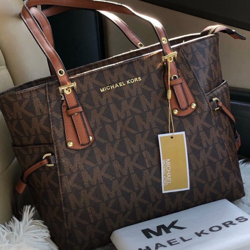 Michael Kors Voyager Signature Women Tote Bag