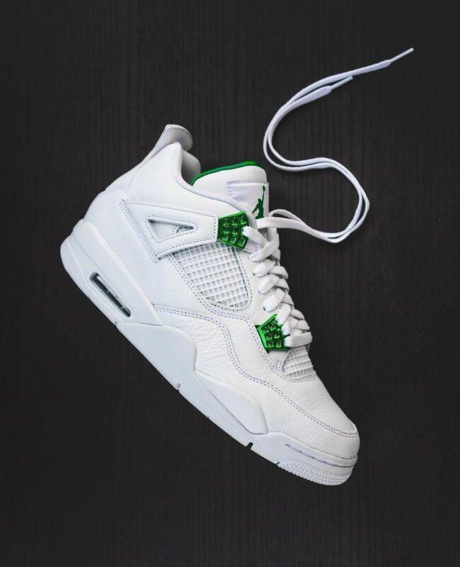 Jordan 4 Retro Green Glow Men's Shoes