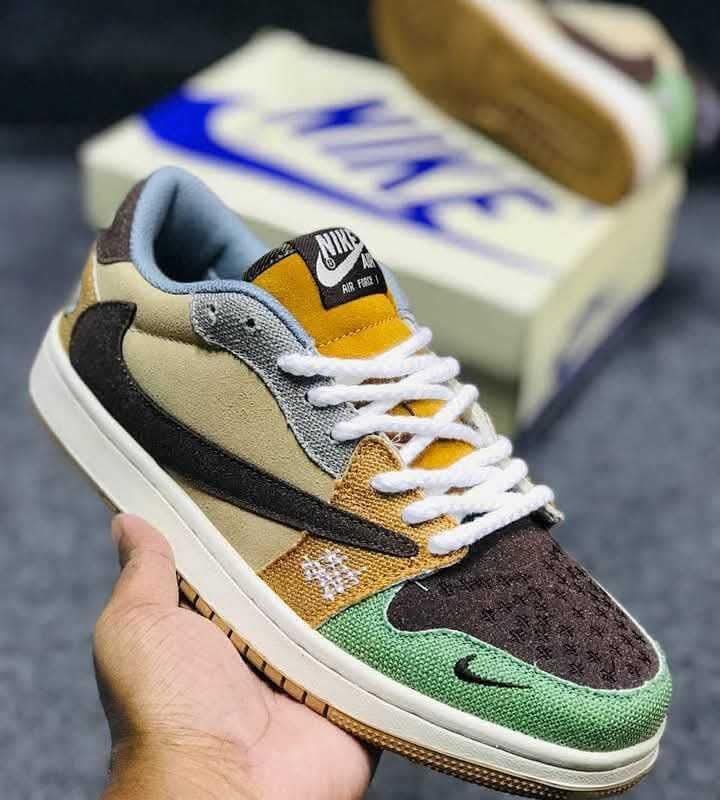 Jordan Low 1 Travis Scott Voodoo Shoes For Men' s