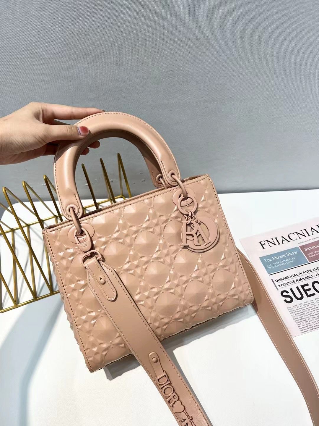 Dior Women Lady Dior Bag - Image 5