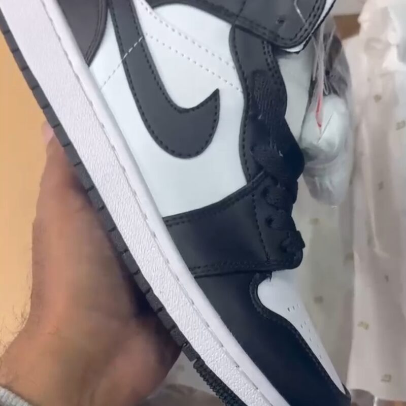Air Jordan One High Men's Sneakers Black & White